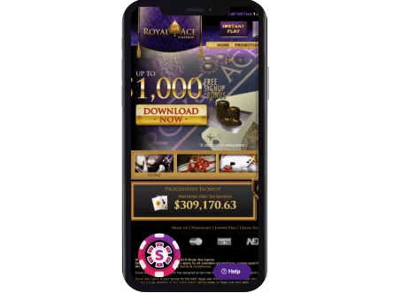 Royal Ace Casino mobile vers